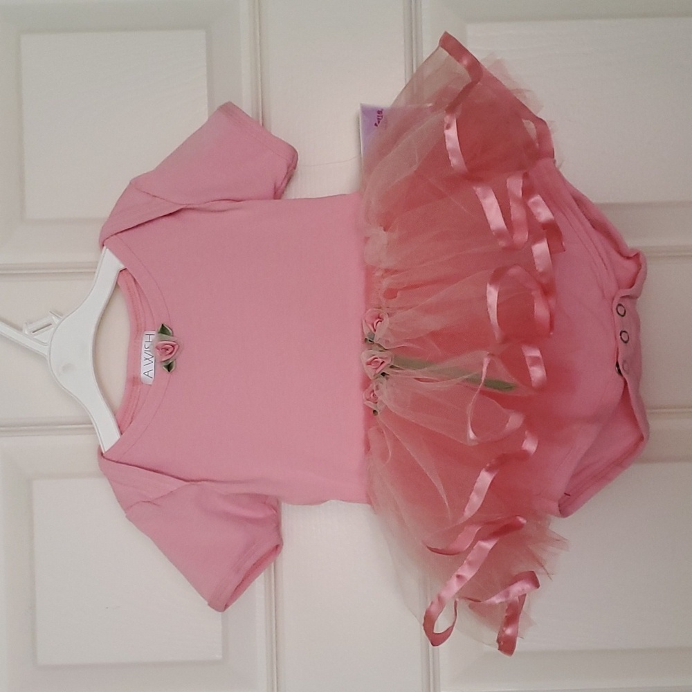 Baby Ballerina Tutu Set | 12-18 months | Bodysuit & Tulle Tutu Set